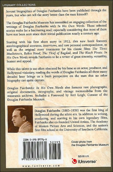 Douglas Fairbanks: In His Own Words