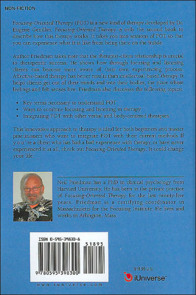 Focusing-Oriented Therapy: (Fot)