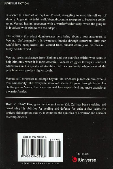 A Seeker: Book 1 the Warrior/Healer Series