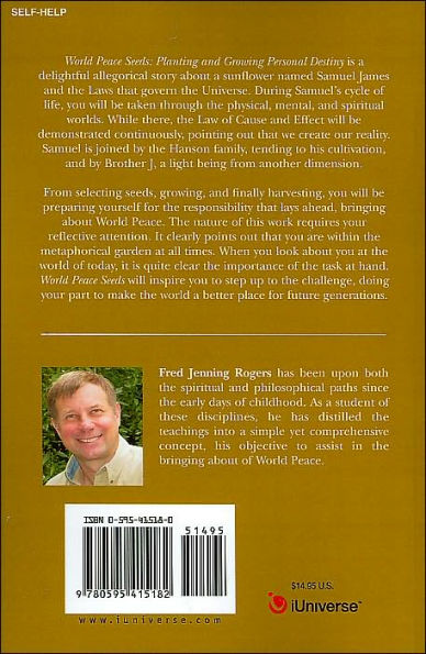 World Peace Seeds: Planting and Growing Personal Destiny