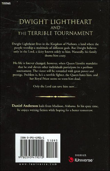 Dwight Lightheart and the Terrible Tournament