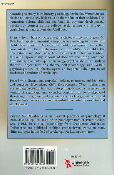 Humanizing Child Developmental Theory: A Holistic Approach