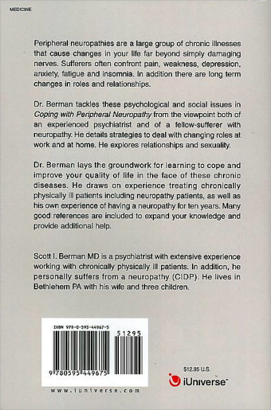 Coping with Peripheral Neuropathy: How to Handle Stress, Disability, Anxiety, Fatigue, Depression, Pain, and Relationships