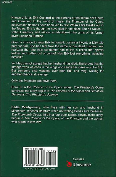 The Phantom S Opera By Sadie Montgomery Paperback Barnes Noble