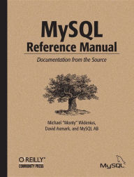 Title: MySQL Reference Manual: Documentation from the source, Author: Michael Widenius