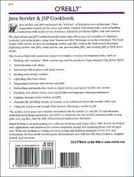 Alternative view 2 of Java Servlet and JSP Cookbook