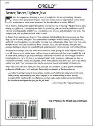 Alternative view 2 of Better, Faster, Lighter Java