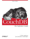 Alternative view 1 of CouchDB: The Definitive Guide