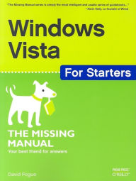 Title: Windows Vista for Starters: The Missing Manual: The Missing Manual, Author: David Pogue