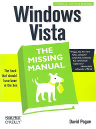 Title: Windows Vista: The Missing Manual, Author: David Pogue