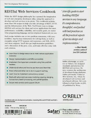 RESTful Web Services Cookbook Solutions for Improving Scalability and Simplicity
