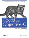 Alternative view 1 of Cocoa and Objective-C: Up and Running: Foundations of Mac, iPhone, and iPad Programming