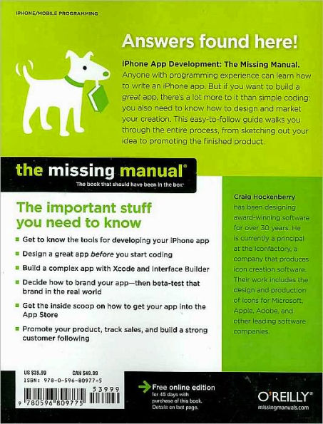 iPhone App Development: The Missing Manual