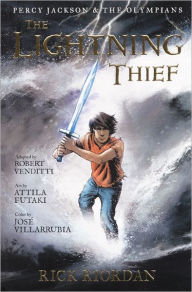 Title: The Lightning Thief: The Graphic Novel (Turtleback School & Library Binding Edition), Author: Rick Riordan