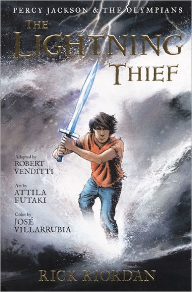 The Lightning Thief: The Graphic Novel (Turtleback School & Library Binding Edition)