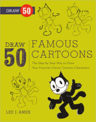 Title: Draw 50 Famous Cartoons (Turtleback School & Library Binding Edition), Author: Lee J. Ames