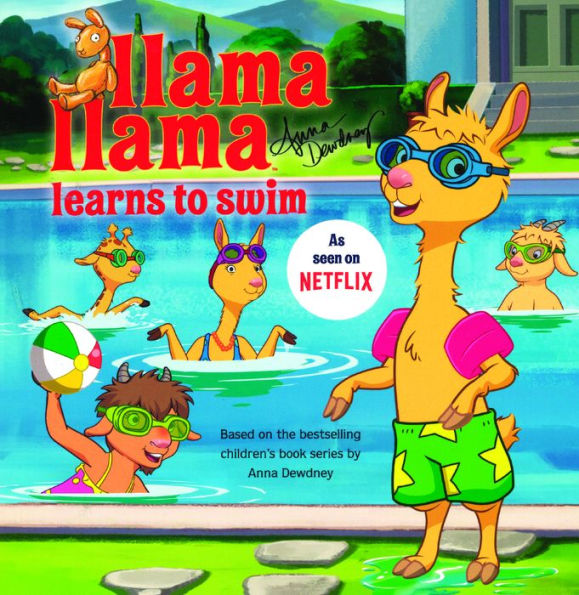 Llama Llama Learns to Swim (Turtleback School & Library Binding Edition)