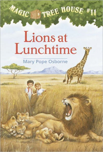 Lions at Lunchtime (Magic Tree House Series #11) (Turtleback School & Library Binding Edition)