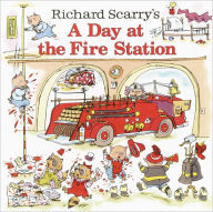 Title: Richard Scarry's A Day at the Fire Station (Turtleback School & Library Binding Edition), Author: Huck Scarry