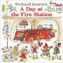 Richard Scarry's A Day at the Fire Station (Turtleback School & Library Binding Edition)