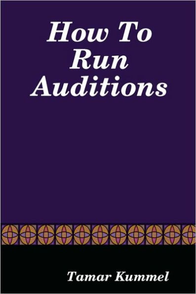 How To Run Auditions