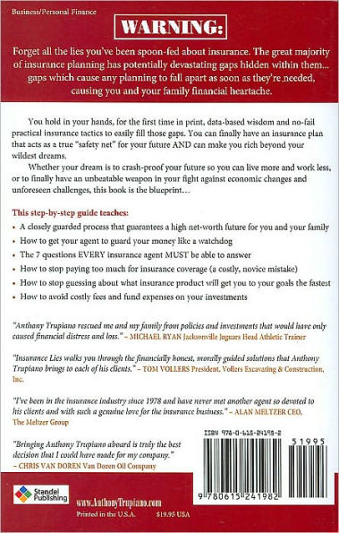 Insurance Lies: Using Insurance Loopholes to Crash Proof Your Future