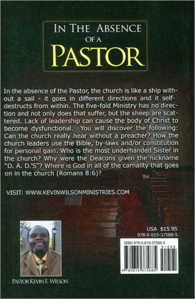 In the Absence of a Pastor