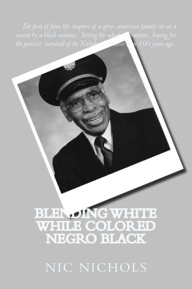 Blending WHITE while Colored Negro Black: american black turn to white