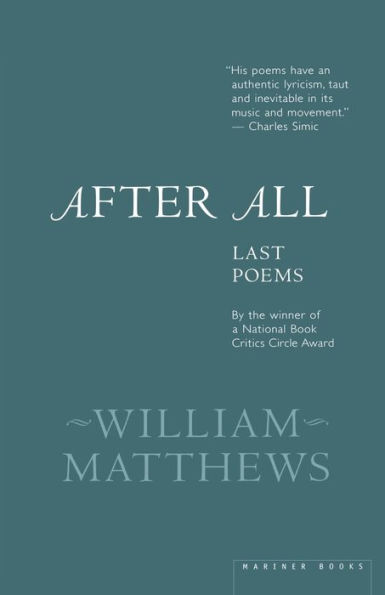 After All: Last Poems