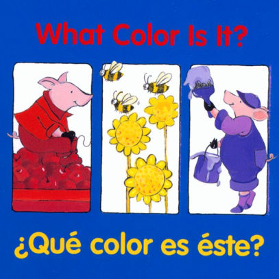 What Color Is It Que Color Es Esteboard Book