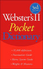 Webster's II Pocket Dictionary / Edition 3