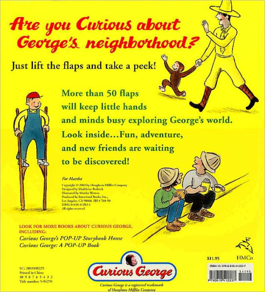 Curious George's Neighborhood: A Lift-the-Flap Adventure