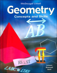 Title: Geometry: Concepts & Skills: Student Edition A 2005 2005 / Edition 1, Author: Houghton Mifflin Harcourt