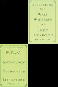Title: Selections From Walt Whitman And Emily Dickinson / Edition 5, Author: Paul Lauter