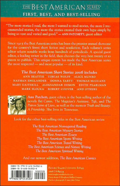 The Best American Short Stories 2006