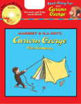 Alternative view 1 of Curious George Goes Camping (Book & CD)