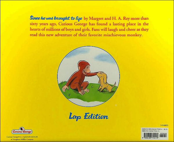 Curious George and the Puppies Lap Edition