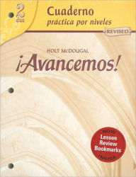 Title: McDougal Littell ¡Avancemos!: Cuaderno: Practica por niveles (Student Workbook) with Review Bookmarks Level 2, Author: Houghton Mifflin Harcourt