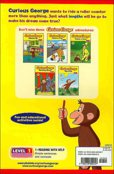 Curious George Roller Coaster (Curious George Early Reader Series)