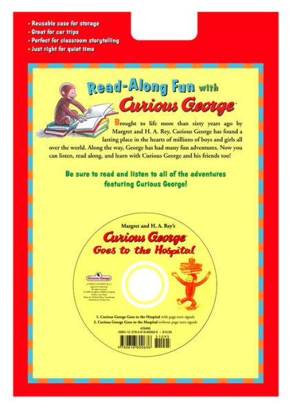 Curious George Goes to the Hospital Book & CD