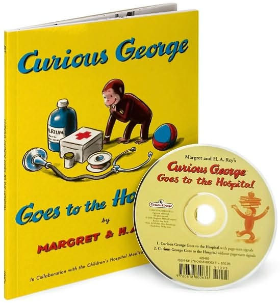 Curious George Goes to the Hospital Book & CD