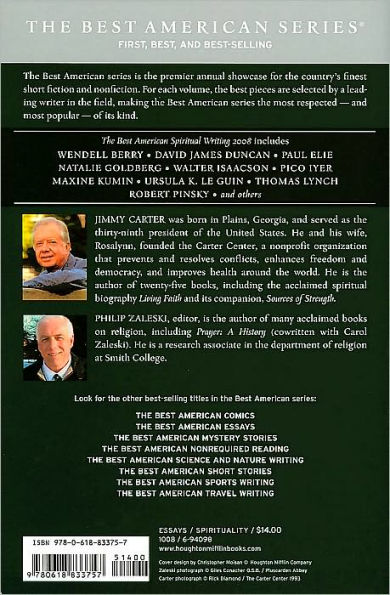 The Best American Spiritual Writing 2008
