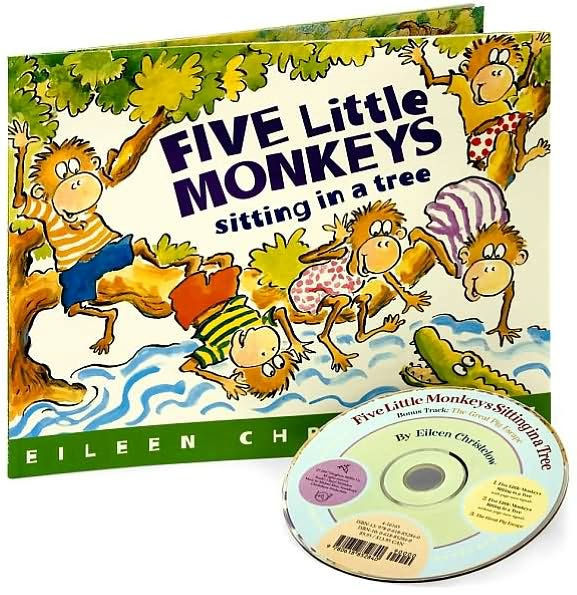 Five Little Monkeys Sitting in a Tree by Eileen Christelow ...