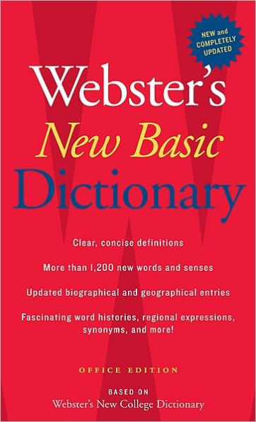 Webster's New Basic Dictionary