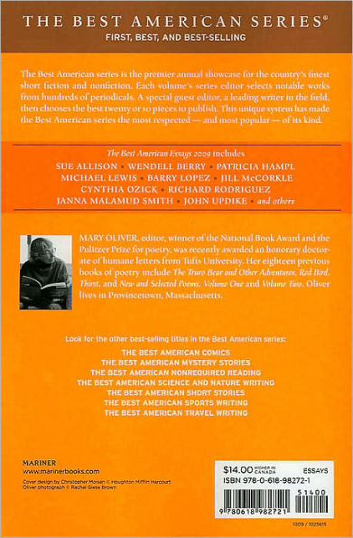 The Best American Essays 2009