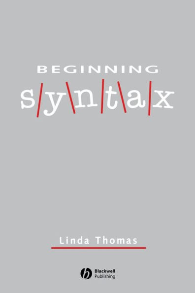 Beginning Syntax / Edition 1