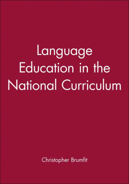 Language Education in the National Curriculum / Edition 1