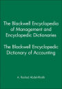 The Blackwell Encyclopedic Dictionary of Accounting / Edition 1