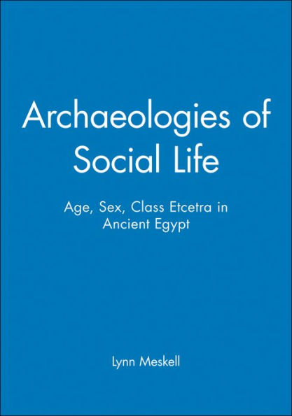 Archaeologies of Social Life: Age, Sex, Class Etcetra in Ancient Egypt / Edition 1