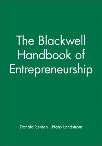 The Blackwell Handbook of Entrepreneurship / Edition 1